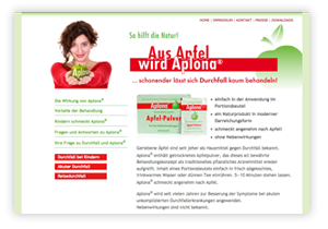 Produkt Aplona Link zur Website aplona.de