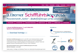 Bremer Schifffahrtskongress Link zum Bremer Schifffahrtskongress