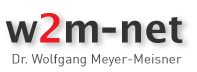 Logo w2m-net, Dr. Meyer-Meisner
